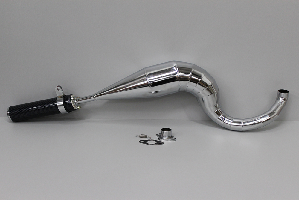 534007A1N90, National Racing Exhaust Pipe Complete (90cc - 100cc), Apex